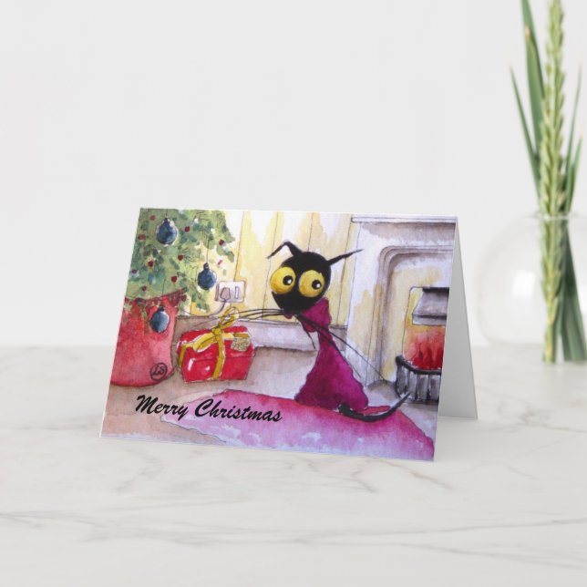 Tarjeta Festiva ¿Puedo abrirlo? (Anverso)