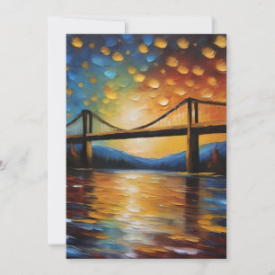 Tarjeta Festiva Puente Al Azar A