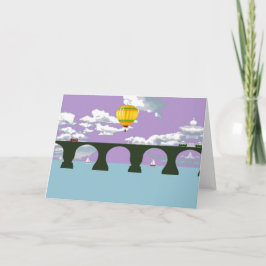 Tarjeta Festiva Puente rubinesco