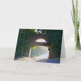 Tarjeta Festiva Puente Sunlit
