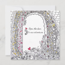 Puerta de jardín caprichosa Nuevas aventuras Arte