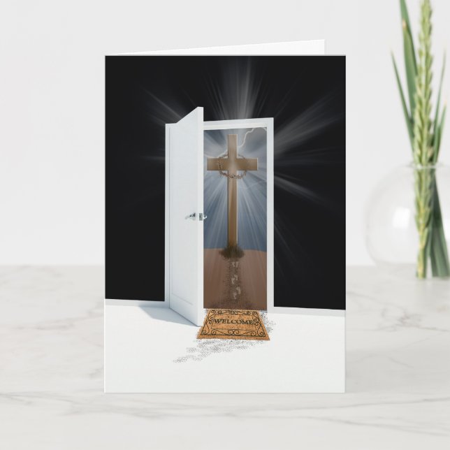 Tarjeta Festiva Puerta de Pascua (Anverso)