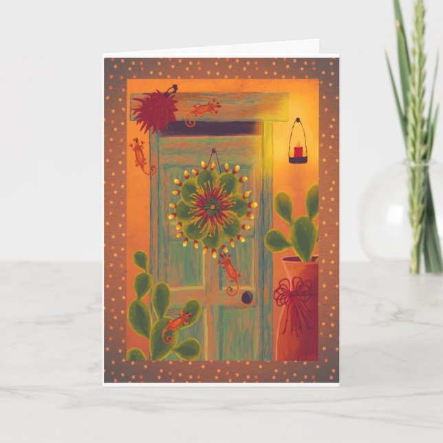 Tarjeta Festiva Puerta Suroeste (Anverso)