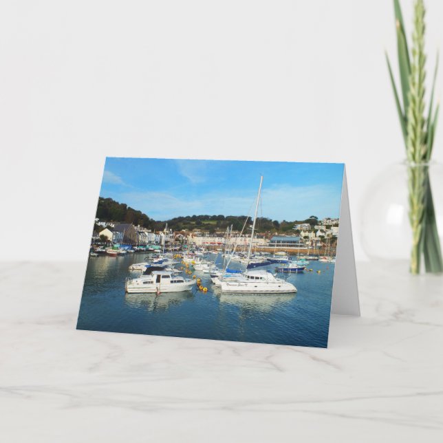 Tarjeta Festiva Puerto de San Aubin (Anverso)