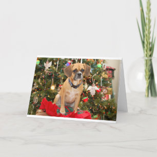 Tarjeta Festiva Puggle