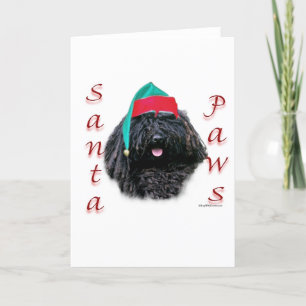 Tarjeta Festiva Puli Santa Paws