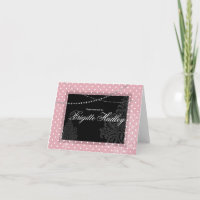 Punto de polka rosa y blanco para el desayuno y el