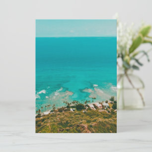 Tarjeta Festiva Punto de vista de Diamond Head