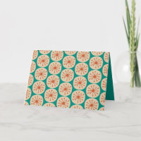 Puntos atómicos Retro Naranja del patrón de Mod me