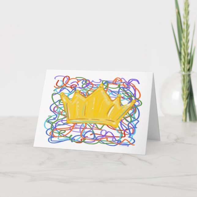 Tarjeta Festiva ¡Purim feliz! (Anverso)