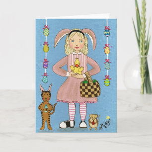 Tarjeta Festiva Put on your Bunny Ears!