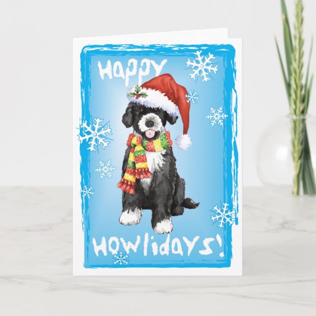 Tarjeta Festiva PWD feliz de Howlidays (Anverso)