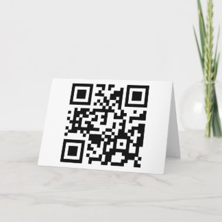 Tarjeta Festiva qrGeekinLove