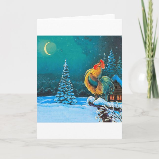 Tarjeta Festiva quanticleador (Anverso)