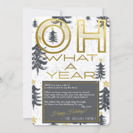 Tarjeta Festiva Qué Año Maravilla Un Año Navidades De Bingo Cuaren