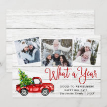 Qué año Navidades Red Farm Truck 3 Foto