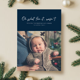 Tarjeta Festiva Qué divertido que no fuera marina divertida