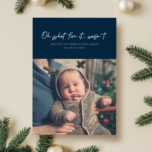 Tarjeta Festiva Qué divertido que no fuera marina divertida (Subido por el creador)