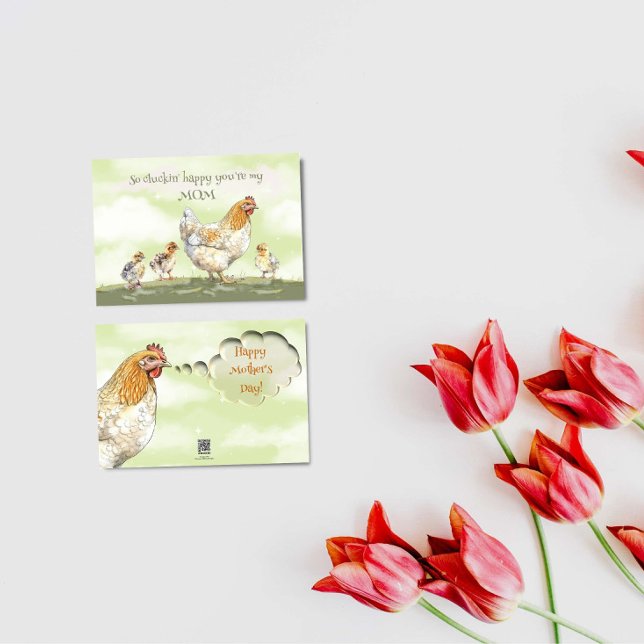 Tarjeta Festiva Qué feliz eres mi día de madre de mamá (Subido por el creador)