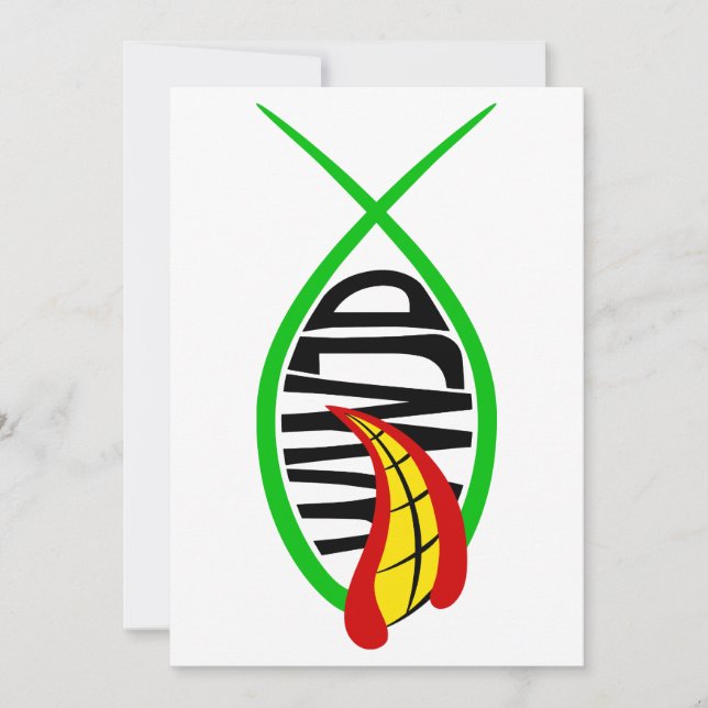 Tarjeta Festiva ¿Qué Haría El Bromista? (Anverso)