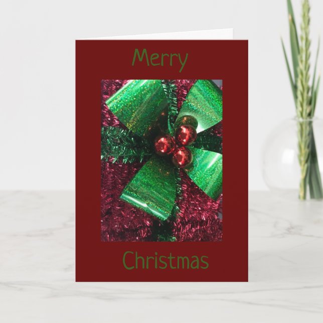 TARJETA FESTIVA QUE LAS FIESTAS ****TE BRINDEN ALEGRÍ**** (Anverso)