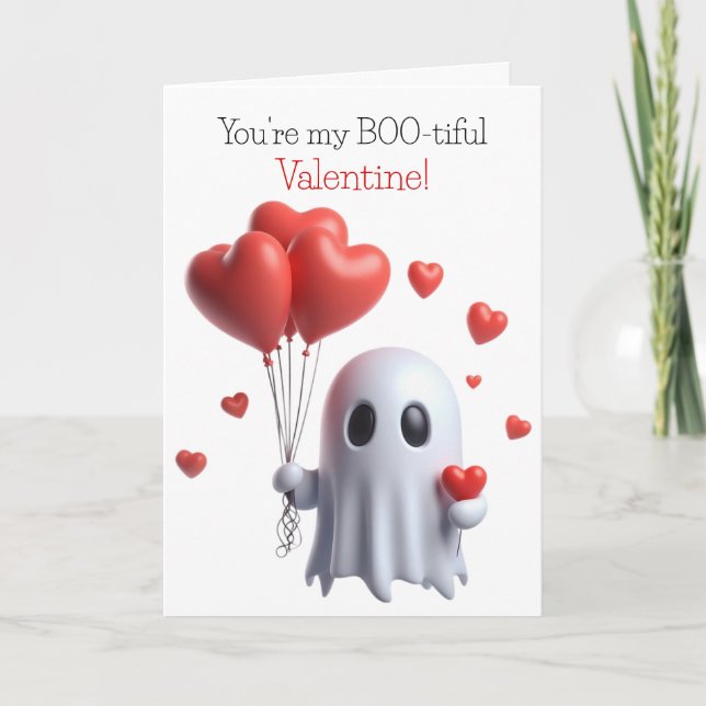 Tarjeta Festiva Qué lindo y divertido eres mi lindo Valentín (Anverso)