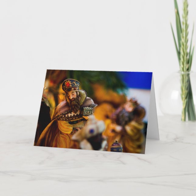 Tarjeta Festiva ¿Qué regalo usted trae? (Anverso)