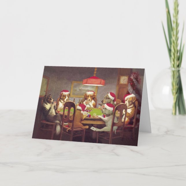 Tarjeta Festiva Que Santa Traiga Aces (Anverso)