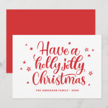 Que tengan Navidades muy alegres. Guión rojo de in