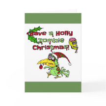¡Que tengan Navidades Zombie Holly!