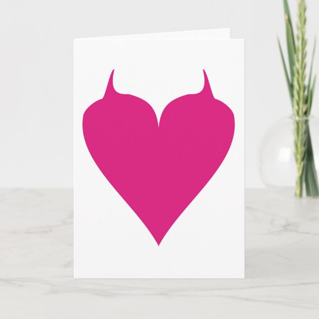 Tarjeta Festiva Qué travieso pero agradable (Anverso)