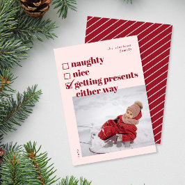 Tarjeta Festiva Qué travieso, qué lindo, que se presente de cualqu