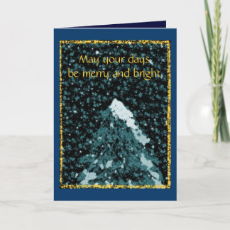 Tarjeta Festiva Que tus días sean alegres