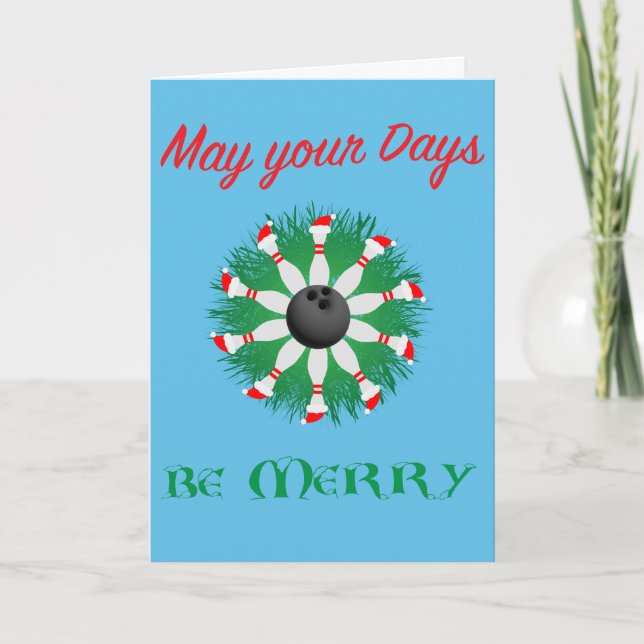 Tarjeta Festiva Que tus días sean Felices y de Derribo (Anverso)