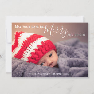 Tarjeta Festiva Que tus días sean fotos dulces y brillantes