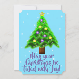 Tarjeta Festiva ¡Que tus Navidades se llenen de alegría!