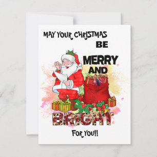 Tarjeta Festiva Que tus Navidades sean