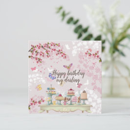 Tarjeta Festiva Querido cumpleaños