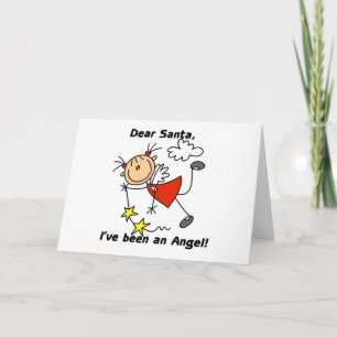 Tarjeta Festiva Queridos Navidades de Santa Claus: camisetas y reg