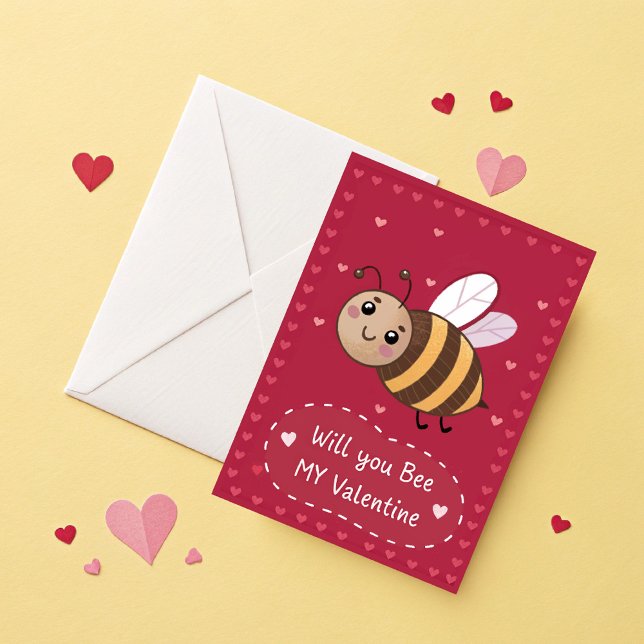 Tarjeta Festiva ¿Quieres 'aceptar' a mi Día de San Valentín Valent (Subido por el creador)