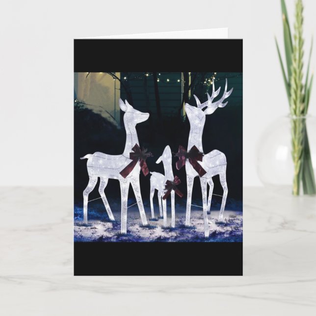 TARJETA FESTIVA QUISIERA ESTAR AQUÍ EN NAVIDADES ESTE AÑO (Anverso)