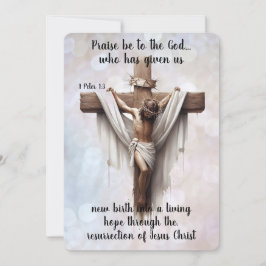 Tarjeta Festiva Radiant Hope at the Cross