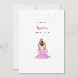 Tarjeta Festiva rakhi feliz, rakshabandhan, festival indio,