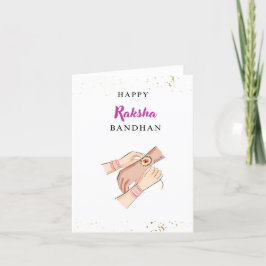 Tarjeta Festiva rakhi feliz, rakshabandhan, festival indio,