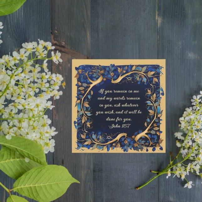 Tarjeta Festiva Rama de árbol versátil de la biblia del Personaliz (Subido por el creador)