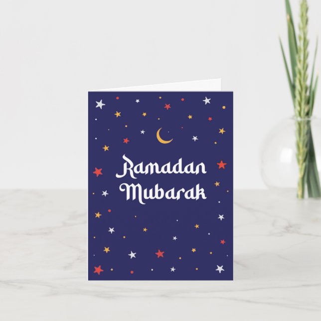Tarjeta Festiva Ramadán (Anverso)