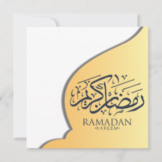 Tarjeta Festiva Ramadan Kareem personalizado