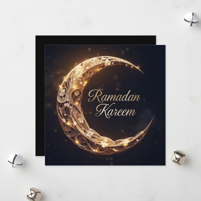 Tarjeta Festiva Ramdan Kareem Personalized Holiday  Card (Anverso/Reverso In Situ)