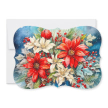 Ramo de Poinsettia Agregar Firma y Saludo