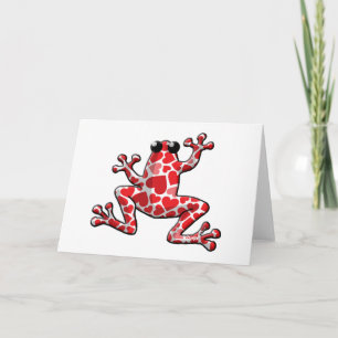 Tarjeta Festiva Rana de San Valentín